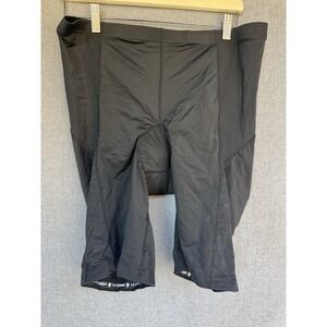 NWT Canari Cycling Bike Shorts Men XXL Small Vortex Gel Padded Compression Black